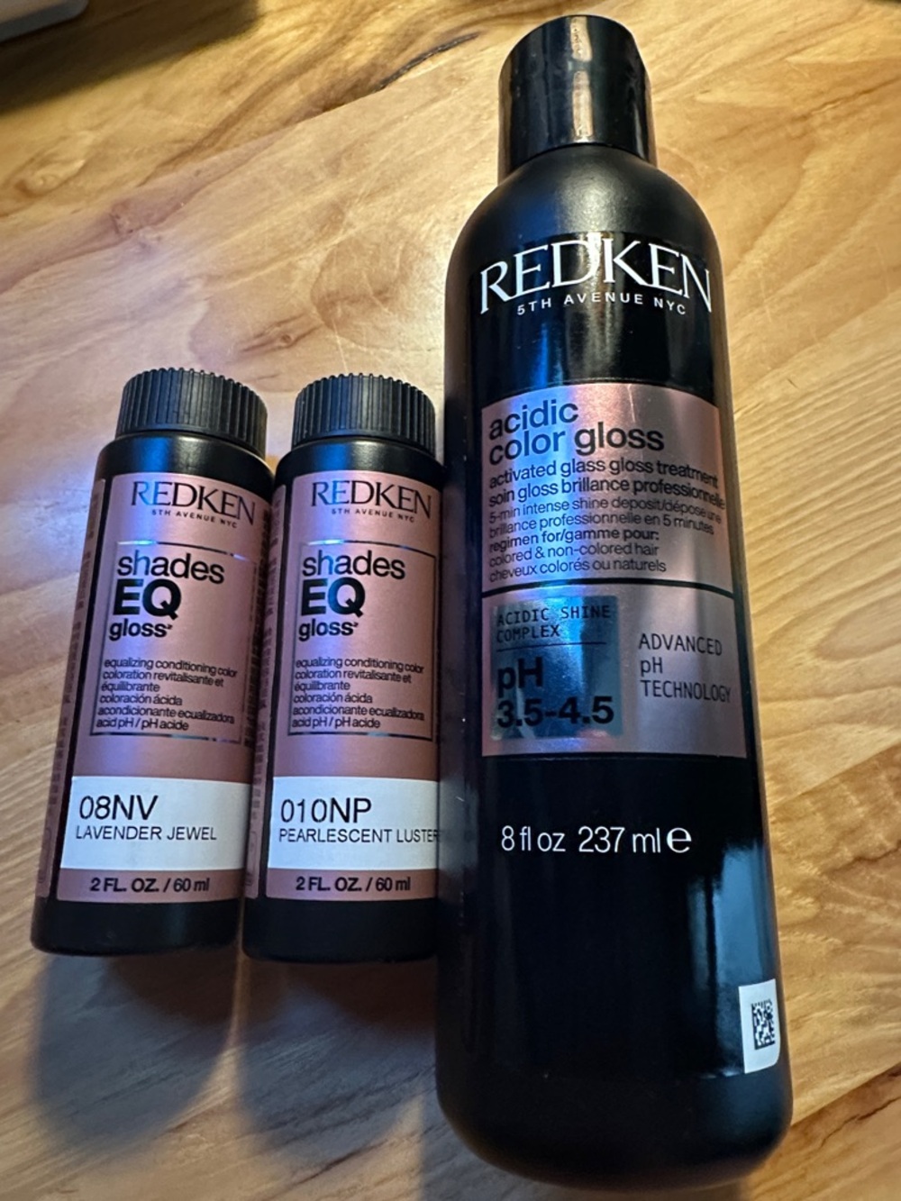 New Bundle of Redken ShadesEQ Acidic Color  Gloss and Activated Gloss Treatment - Picture 3 of 3